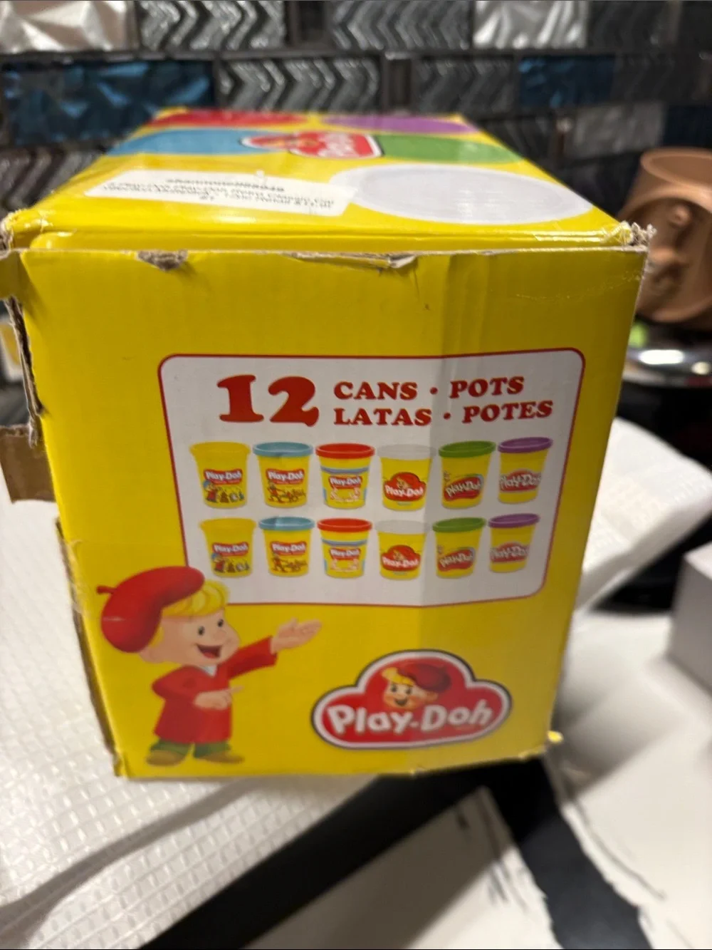 Play-Doh 12-Can Classic Pack - Multicolor Modeling Compound